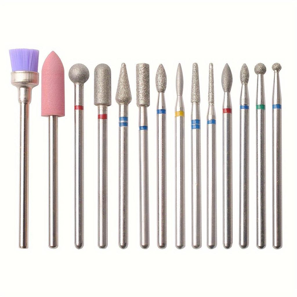Electric Nail Drill Set with Multiple Grinding Heads for Dead Skin Removal