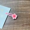 Sweet Cute Cherry Blossom Hair Side Clip Headwear Cute Girls BB Clip Y2K Side Bangs Clip Hair Accessories Fresh Flowers Hairpins