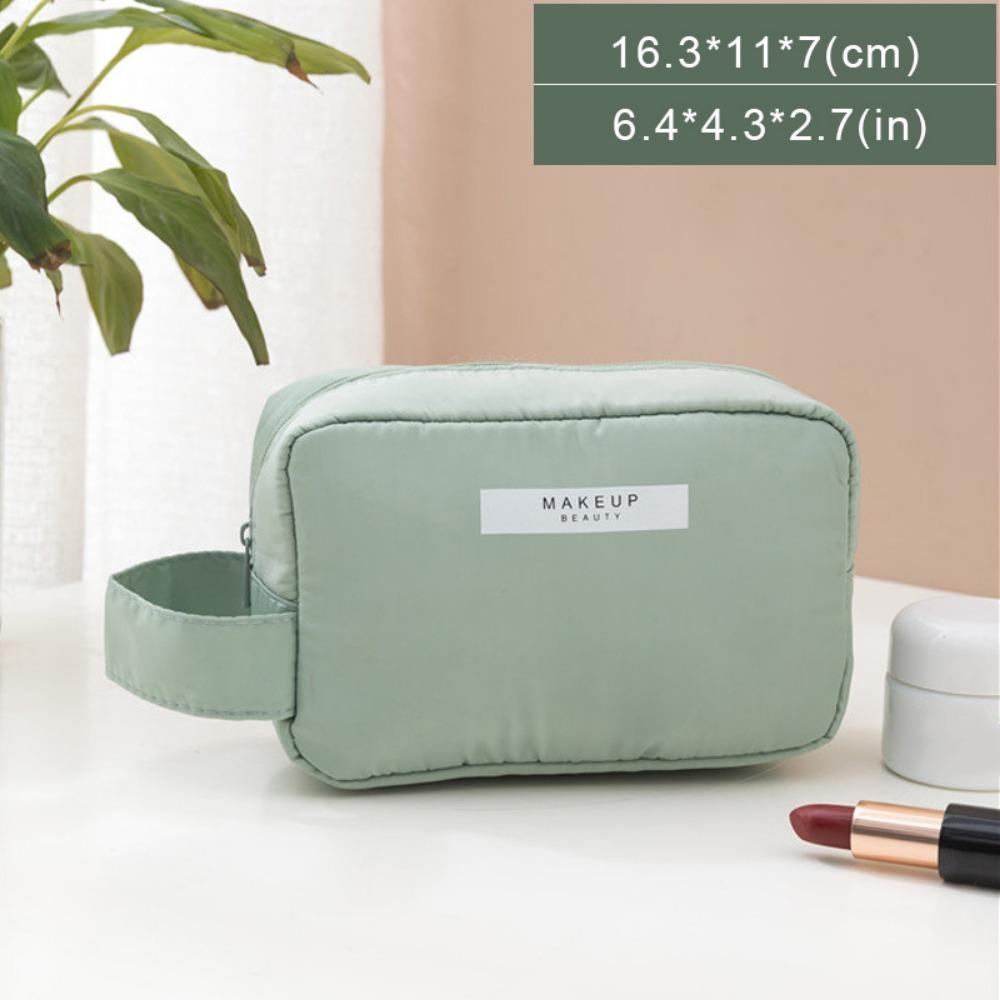 Ins Large Capacity Cosmetic Bag Handheld Waterproof Travel Pouch Makeup Storage Bag Toiletries Beauty Organizer