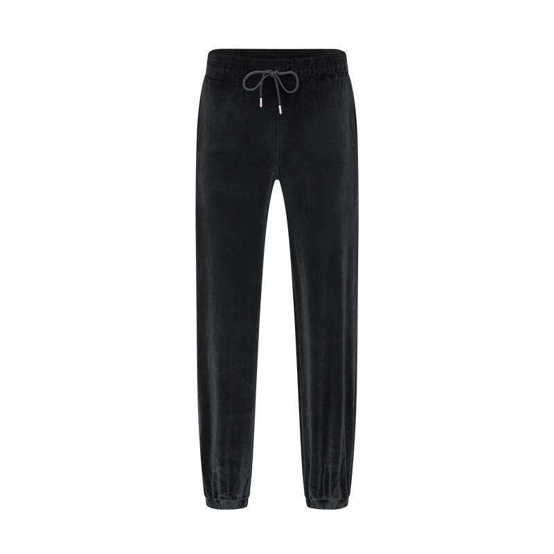 Navigare Women's Plush Velvet Elastic Cuff Casual Pants