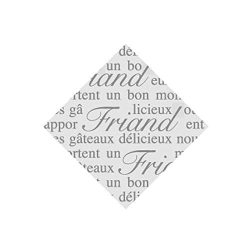 Cotta Cake Picks, Friant-5 (Silver), 2 X 2cm, 57325, Pack of 100