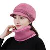 Mom Winter Hat Female Season Rabbit Fur Hat Grandma Thickened Elderly Warm Wool Hat