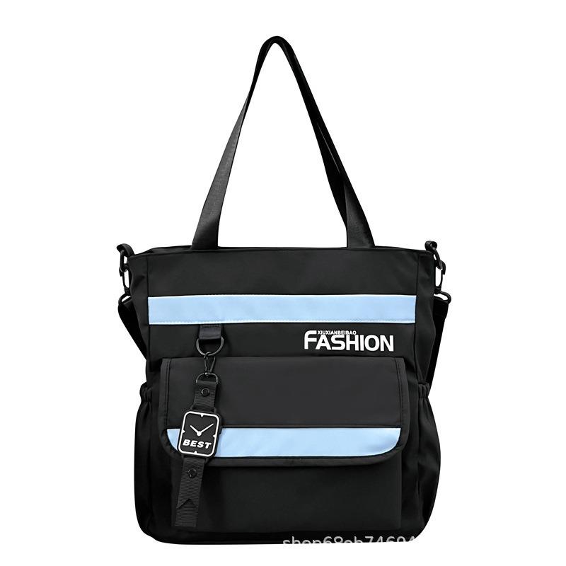 Unisex Durable Tote Bag: Large Capacity, Scratch & Wear-Resistant, Lightweight Crossbody for Students & Professionals.