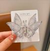 Movable Rhinestone Butterfly Hair Clip for Women and Children – Sweet & Cute Accessory