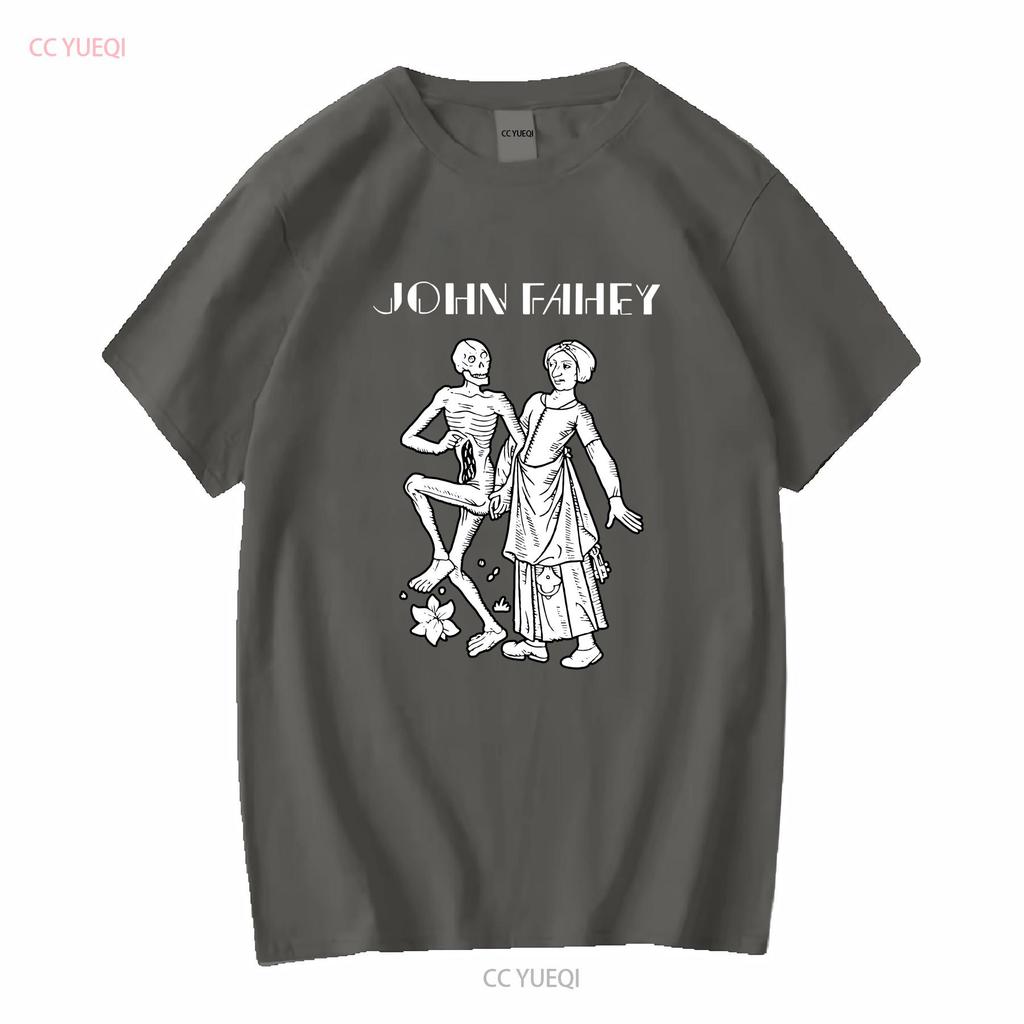 Pamatuji si Slepého Joea Smrt Johna Faheye Vintage Tričko Steel Guitar Rag Folková Hudba vintage Vyprané Měkké Mírně značkové oblečení