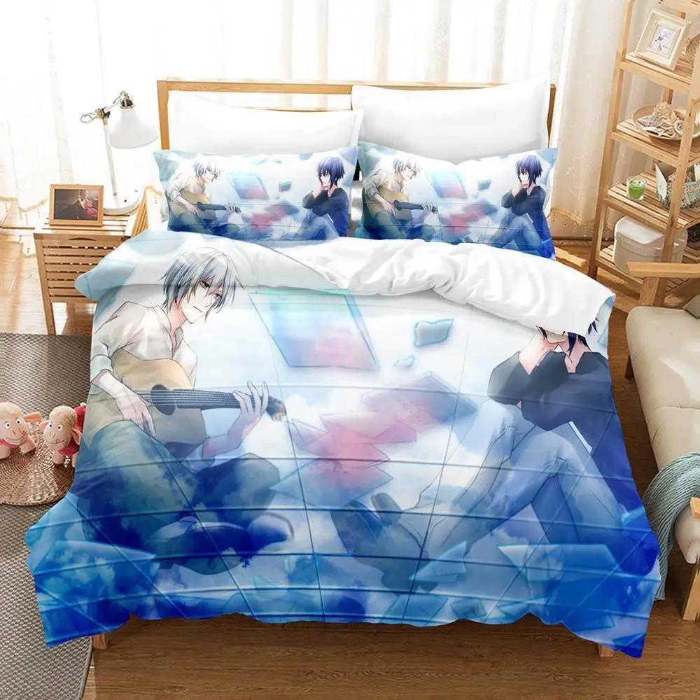 3D Print Anime IDOLiSH7 Bedding Set Single Twin Full Queen King Size Duvet Cover Sets for Kids Adults