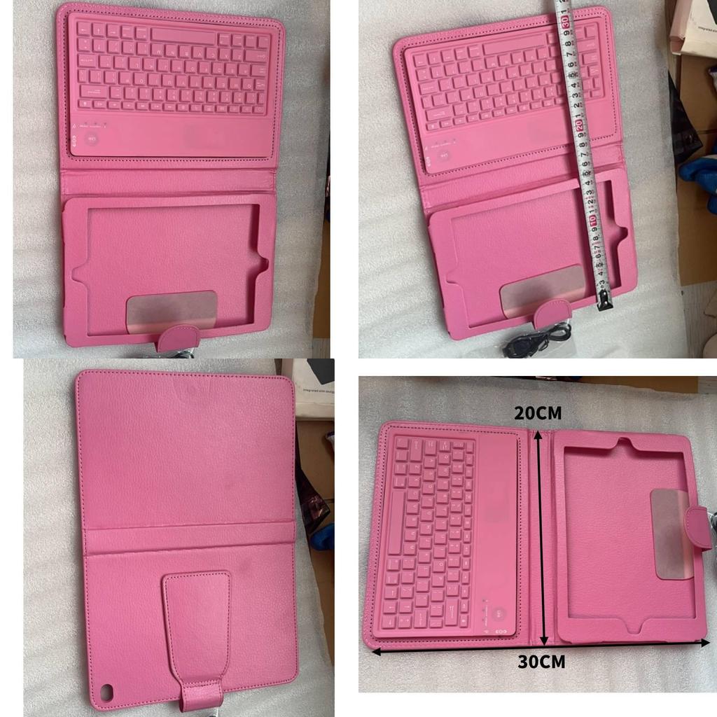 Mini Ipad Für 3 Tablet-Computer Schutzhülle Einfarbiges Design Mit Tastatur