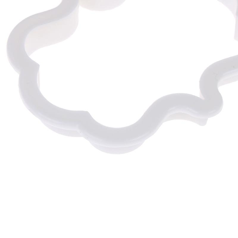 4 buc vintage placă cadru cookie cutter set plastic biscuit cutter tort instrumente