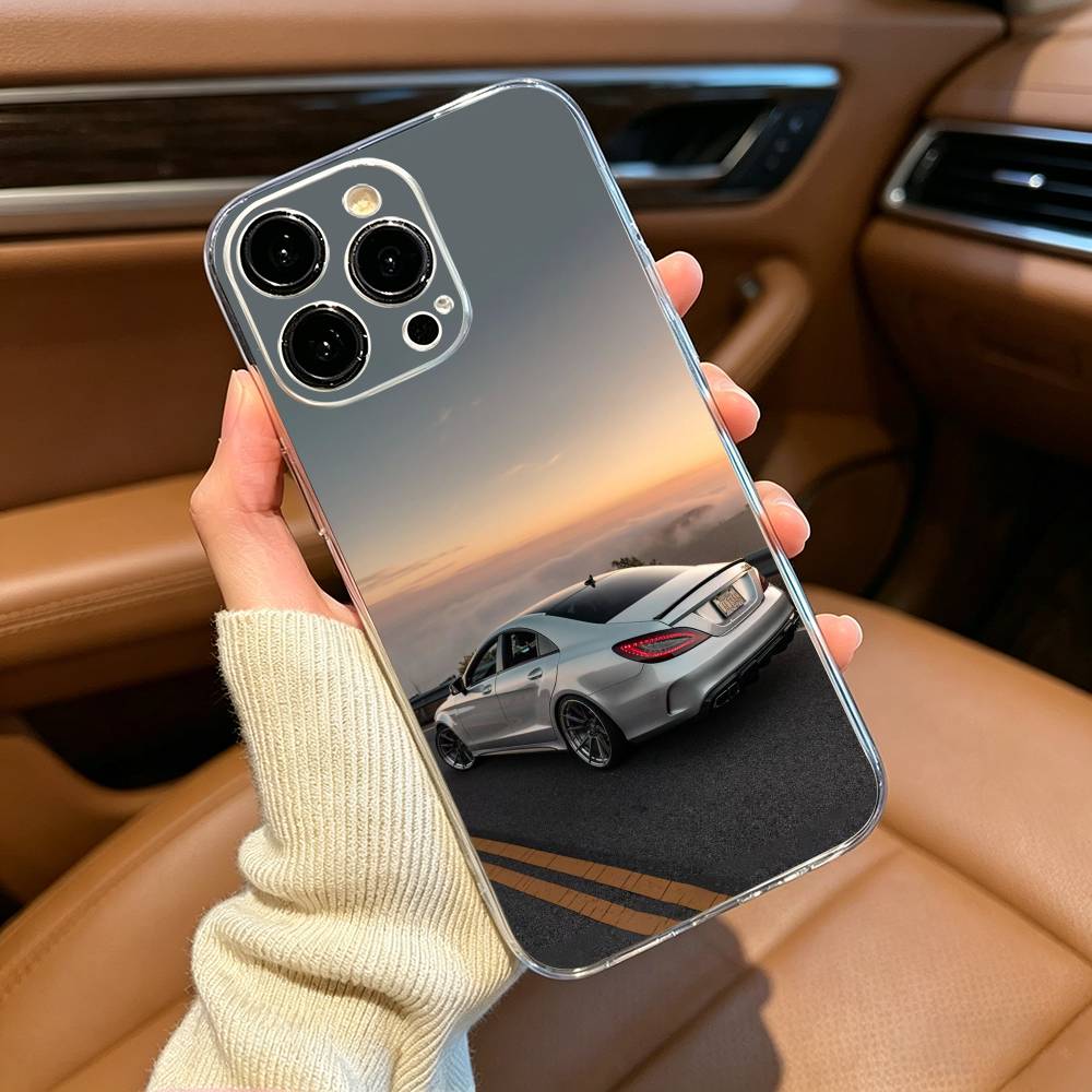Cls 63  Car M- D-T-M  Phone Case For iPhone17,16,15,14,13,12,11 ,Pro Max,16/15/14 Plus Transparent Cover