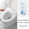 Double-Layer Printed Disposable Toilet Seat Cover - Full Coverage, All-Season Use