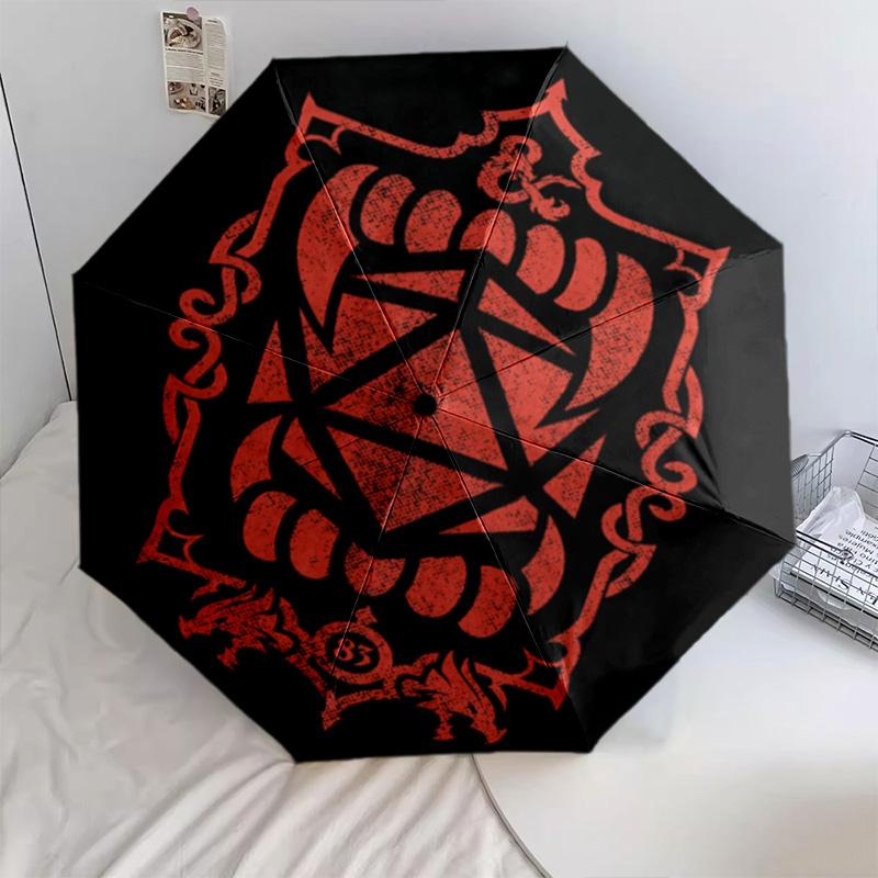 1PC Dungeon Master Automatic Umbrella - Suitable Travel Outdoor Portable Umbrella Birthday Gift Daily Essentials