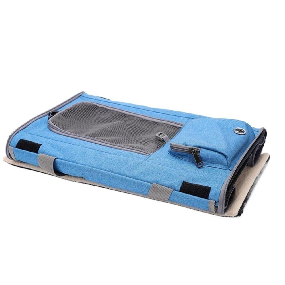 Oxford Cloth Cat Carrier Handbag Soft Sided Breathable Pet Carrying Bag Comfortable Large Capacity Cat Transport Bag