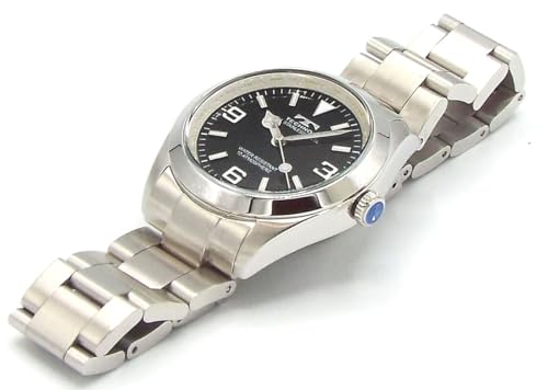 TECHNOS watch TASM920ASB Men's 36mm Stainless Steel Watch with 369 Indexes [Parallel Import]