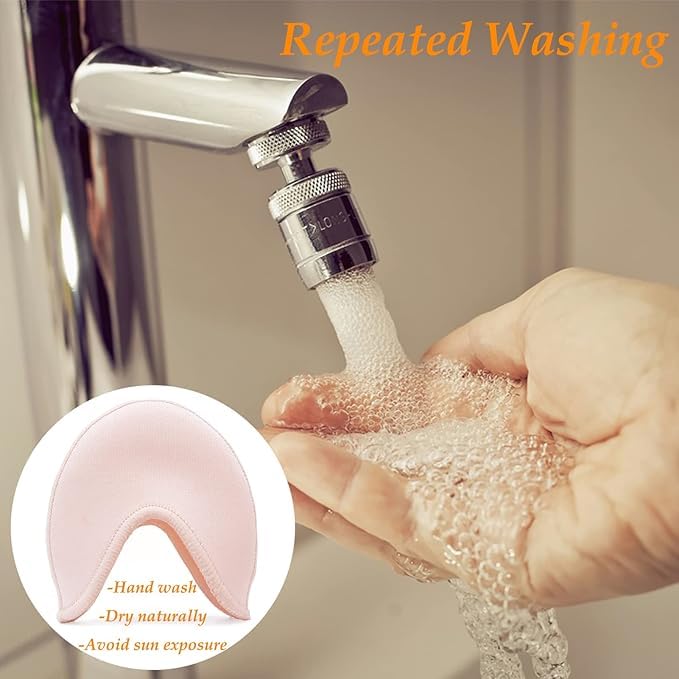 SATiNU Ballet Gel Toe Toe Toe 2mm Thick Pads, Support, Correction, (Beige, L)