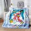 Christmas 168 Blanket Comfortable Suitable for Livingroom Sofa Seaside Four Seasons Multipurpose Stylish Decor Gifts For Family Or Friends