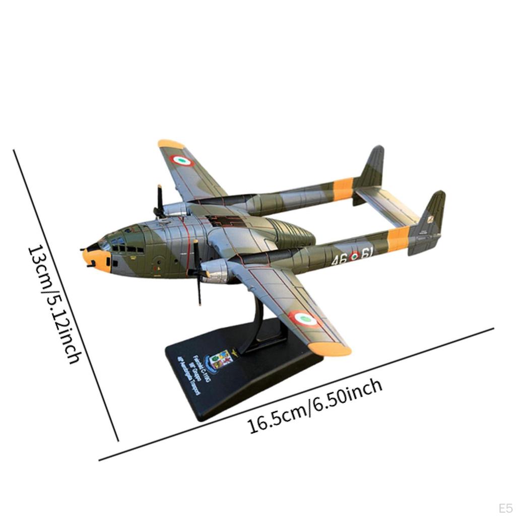Diecast Aircraft Airplane Model Seaplane for TV Cabinet Bar Bedroom Living Room Office