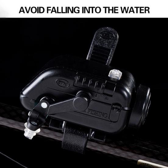 Allarme Abboccata Pesce Elettrico Allarme Pesca Sensibilità Regolabile Indicatore Sonoro Forte Fascia Campanello Pesca Accessori