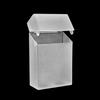 Transparent Plastic Storage Box Pocards Small Card Storage Box Cigarette Case