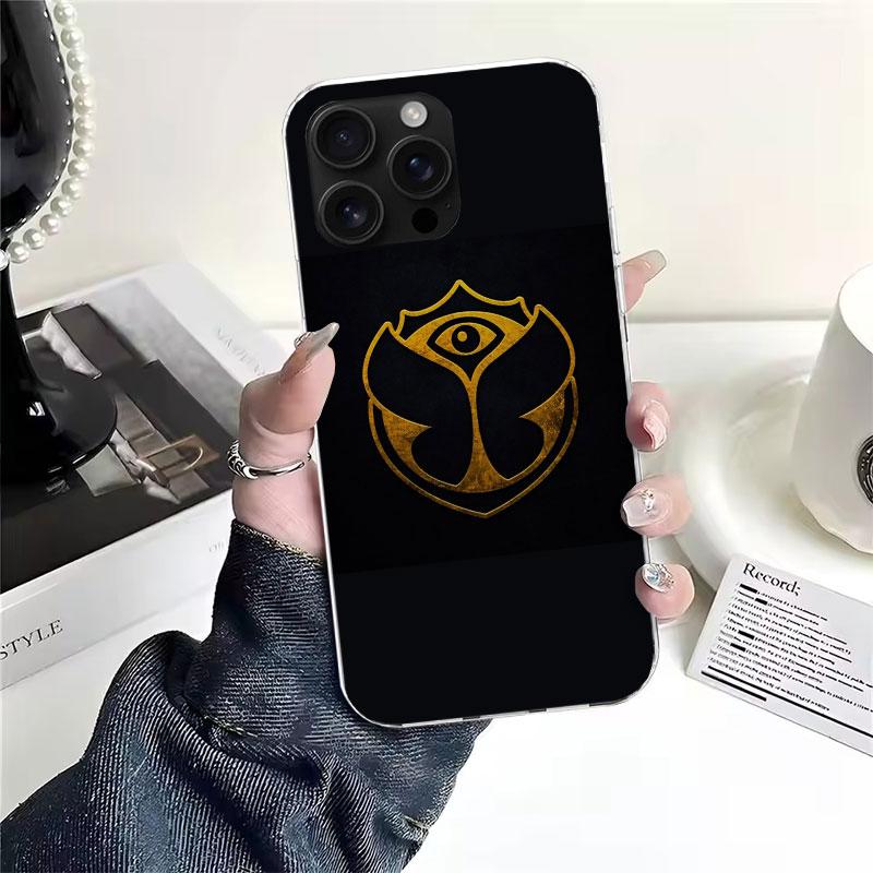 Music Festival Tomorrowlands Soft Phone Case For IPhone 18 11 17 Air 16E 16 Pro Max 15 + 14 Plus 13 Mini 12 Apple 7 SE 8 Fundas Coq