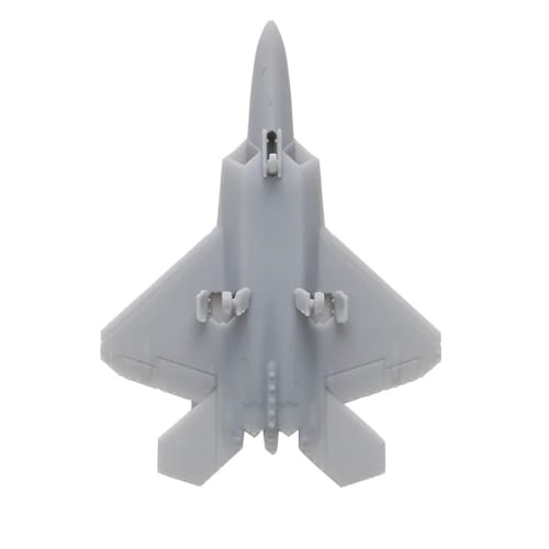 5PCS F-22 Stealth Fighter DIY Model Kit, 1/2000-1/350 Scale, Photosensitive Resin Model, Fighter, Military Collection (1/700 (27mm))