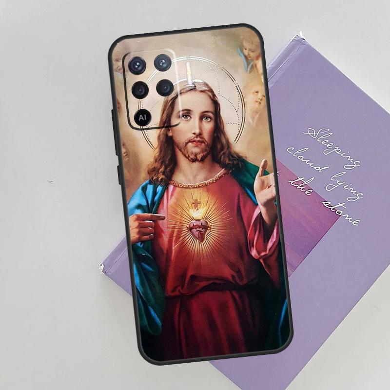 Jesus Christ God Phone Case For Oppo A96 A76 A16 A74 A53 A54 A94 A15 A17 A52 A72 A57S A58 A78 A98 A79 Cover
