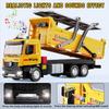 Dump Truck Toy, Large Dump Trucks Metal Cab, Big Construction Trucks with Lights and Sounds, Construction Vehicle Toys, Kids Birthday Xmas Gifts