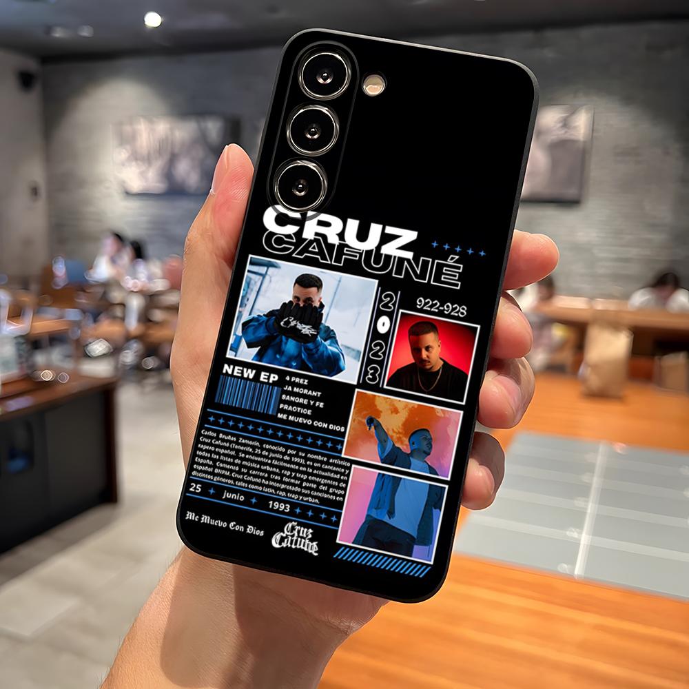 

Cruz Cafune Me Muevo Con Dios Phone Case For S23 Samsung S25 S26 S24 Ultra S22 S20 Fe S21 Plus A16 A54 A34 A24 A53 A13 A14 Cover Samsung a16