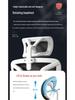 Ergonomic Reclining Swivel Computer Chair with Double Backrest for Home Office or Dorm