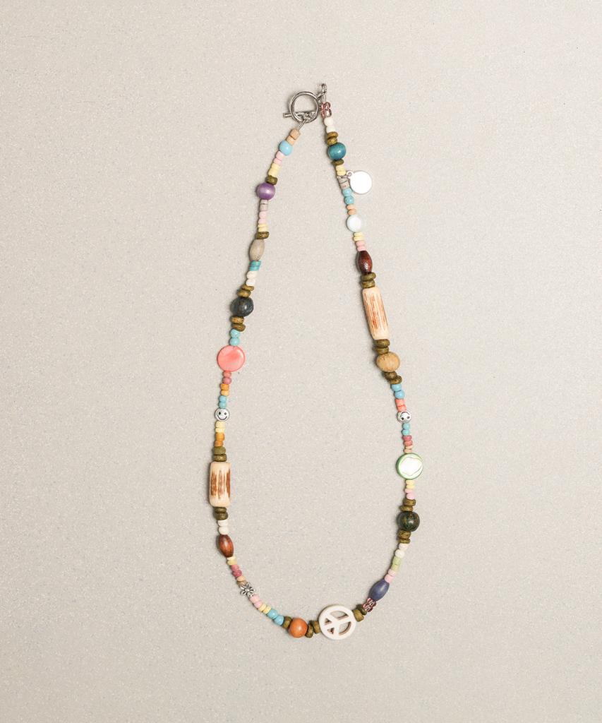 Towtow Archive Peace Mark Symbol Necklace Mix