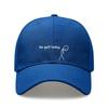 [Casual Baseball Cap] "No Golf Today" Printed Cap, Unisex Curved Brim, Adjustable & Breathable, Ideal for Golf Lovers Daily Outdoor Use