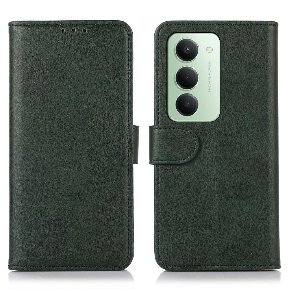 For Xiaomi Redmi 15 5G (Global) (169mm) Case Cowhide Texture Leather Wallet Phone Cover with Stand