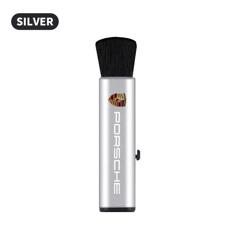 1Pcs Car Interior Cleaning Brush Telescopic Small Soft Brush For Porsche Boxster Cayenne Panamera Macan Cayman 911 918 996 917 991