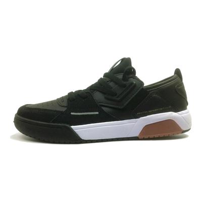 Wear Resistant And Lightweight Low Top Skateboard Shoes Women's Black 12848069-1