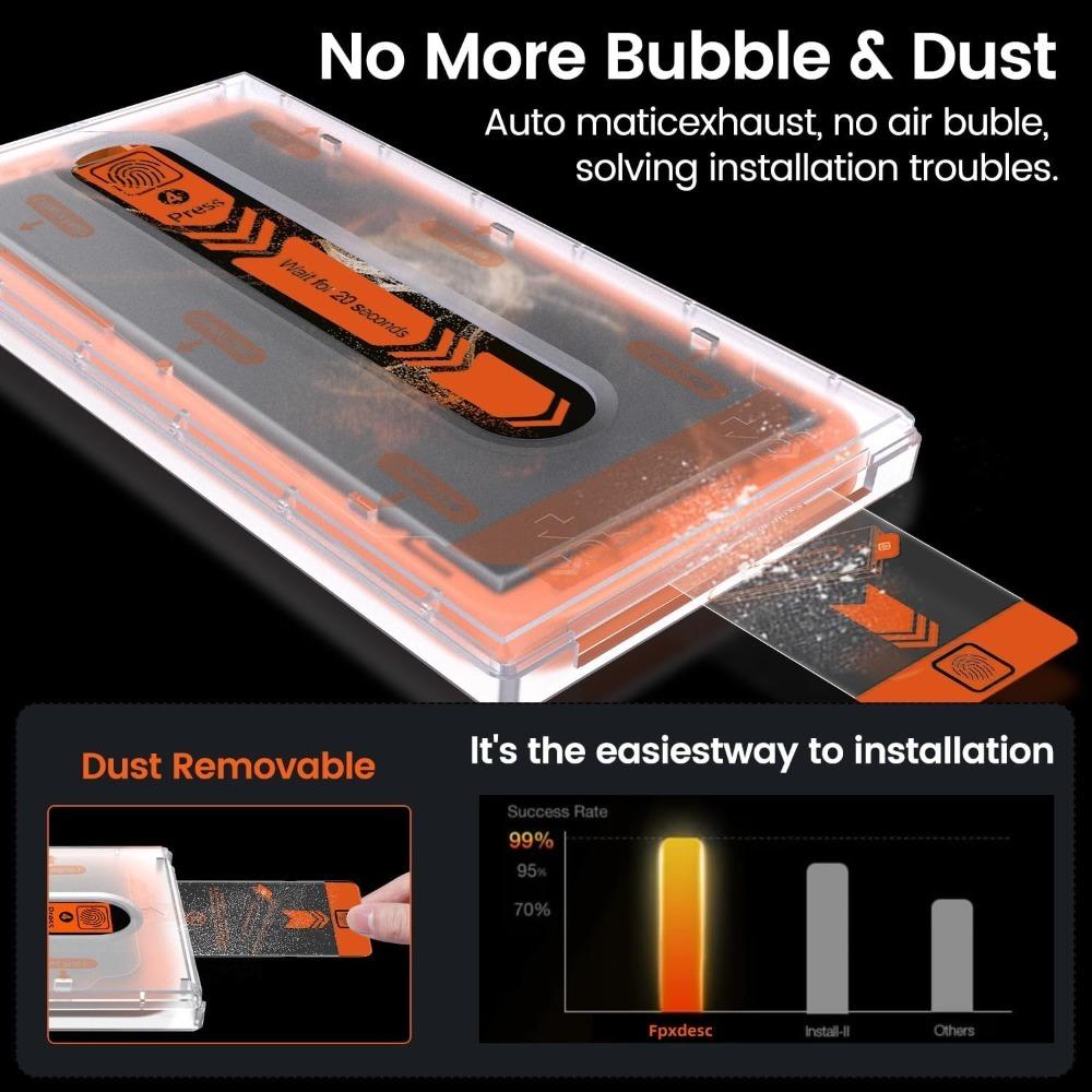 1-2Pcs Easy Install Tempered Glass for Samsung Galaxy S26 Plus S26Ultra Anti-Blue Light Screen Protector Dust Free Quick Fit Box