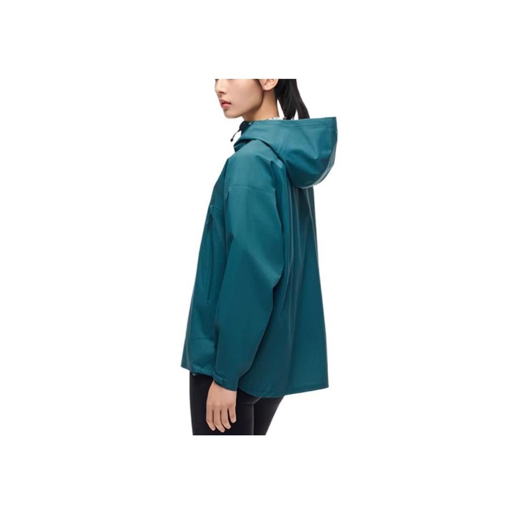 Anta Comfortable Versatile Waterproof Windproof Jacket Women Outerwear Slate-Green 962516601-6
