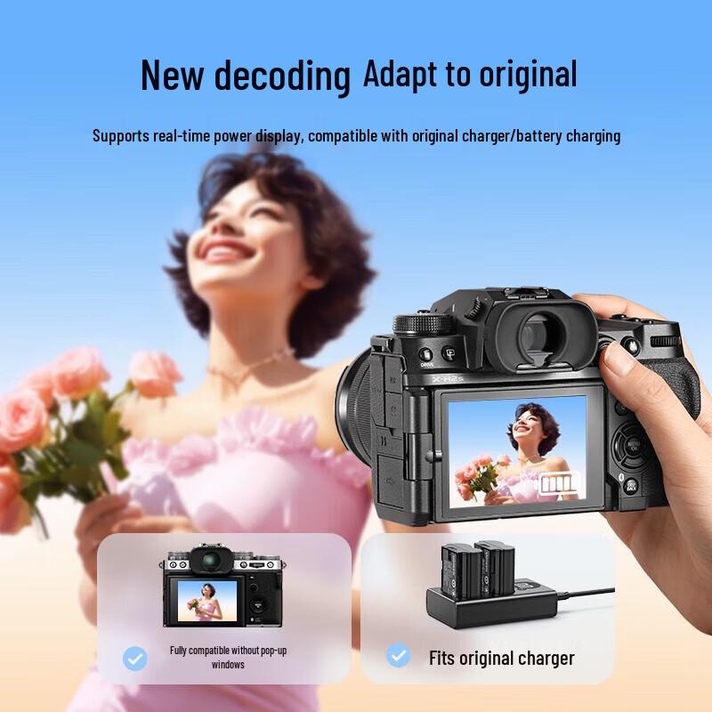 Ugreen NP-W235 Fujifilm Camera Battery Charger Kit CN Plug (adapter Included)