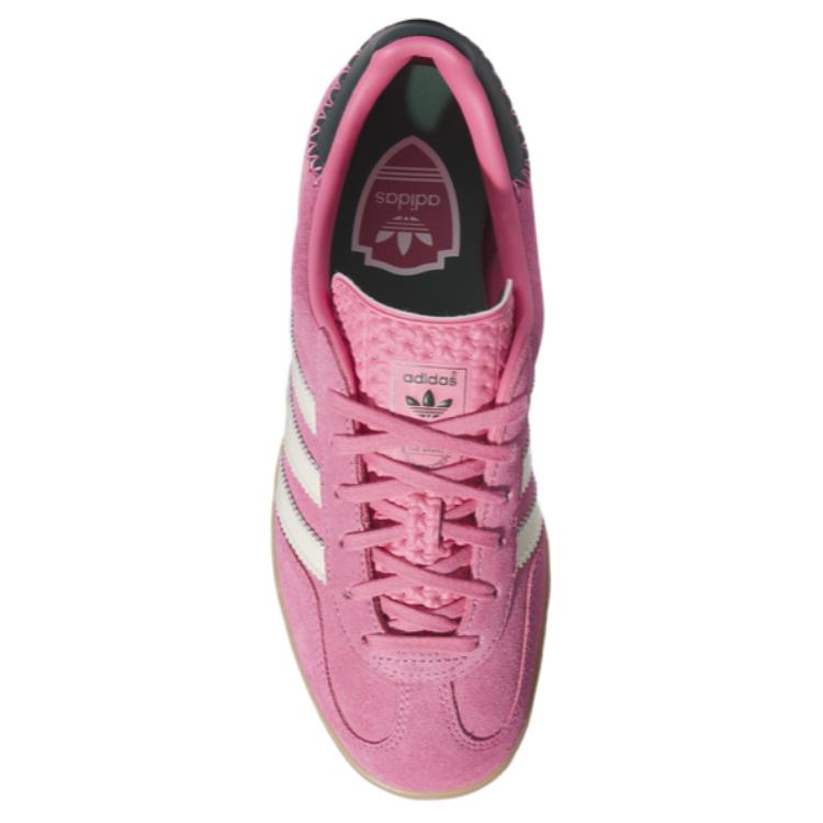 New Adidas Women's Gazelle Indoor 'Rose Tone Collegiate Green' Women's JI2014