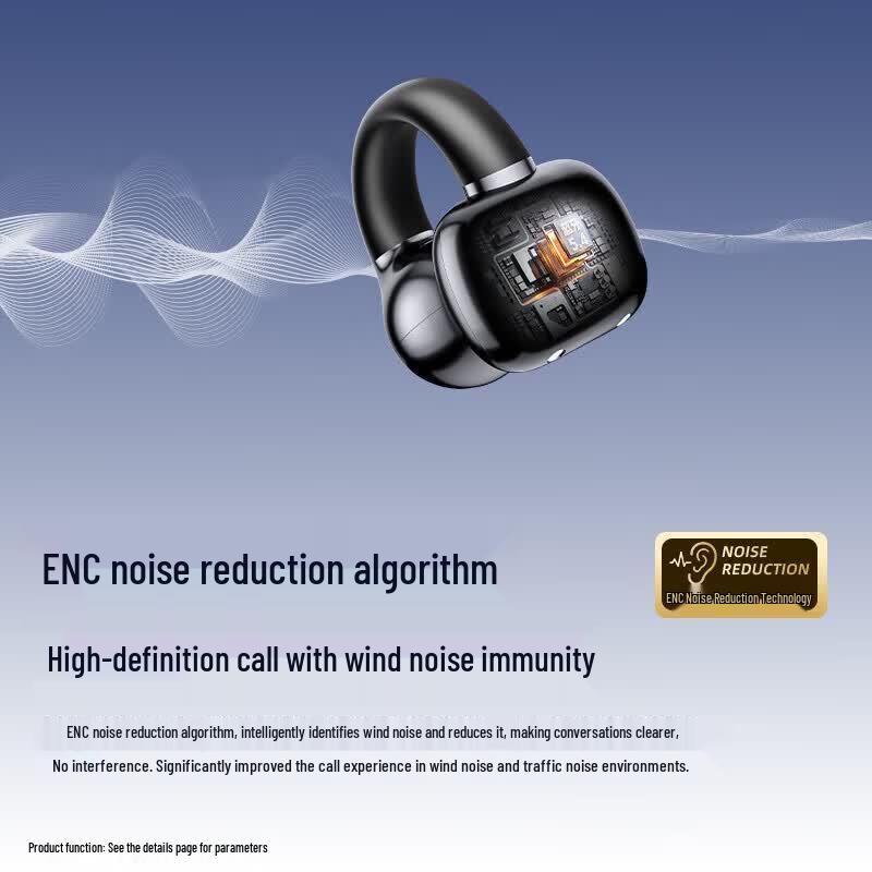 Newman S7 Open-Ear Clip-On Bluetooth 5.4 Sport Earbuds