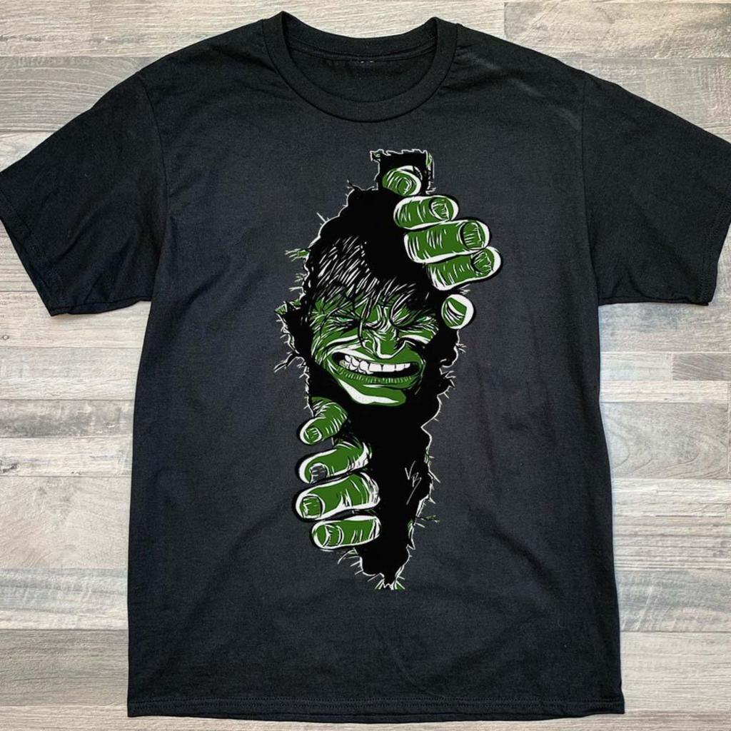 ZX Incredible Hulk Avenger Superhero Unisex Retro Tshirts for Men Women Breathable Soft Oversize Men Clothing Harajuku Streetwear