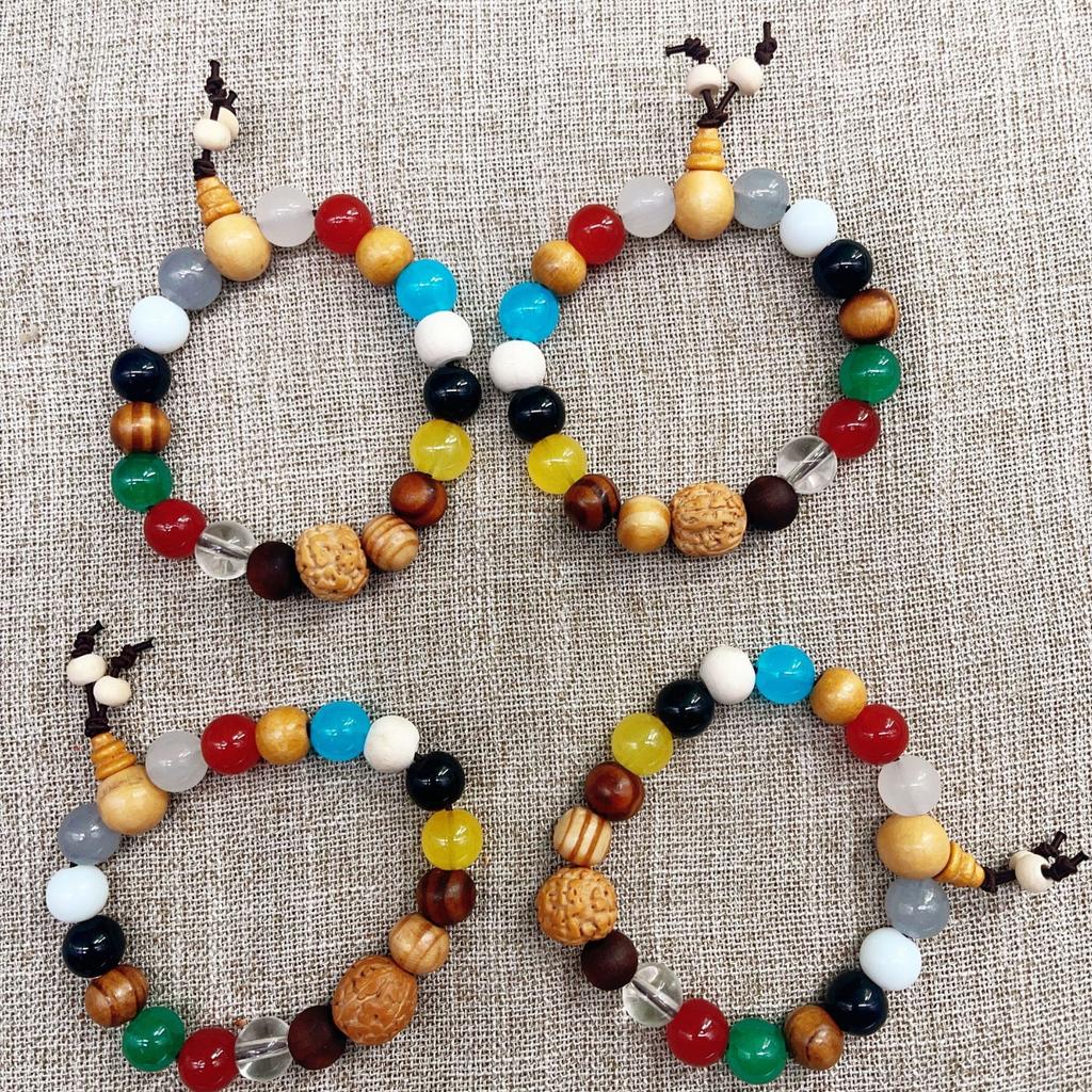Eighteen eed Bracelet, Duobao Bodhi eed Wooden Wenwan Eighteen eed Buddha Bead Bracelet Aupiciou Bracelet, Bracelet