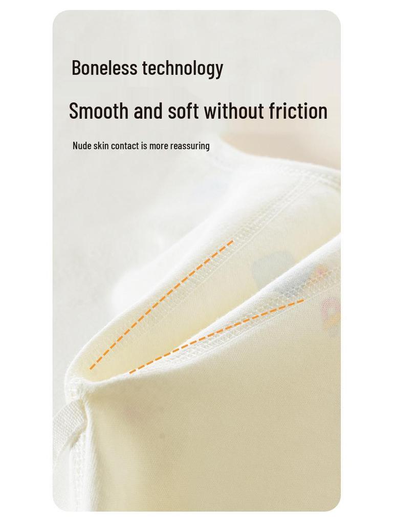 Herbst Baby Baumwollkleidungsset: Neugeborenen Klettanzug mit offenem Schritt