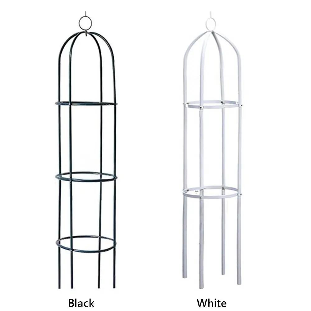 Adjustable Height Garden Trellis Stable Construction DIY Plant Support Frame Accessories Round Flowers Stand Indoor Outdoor Yard