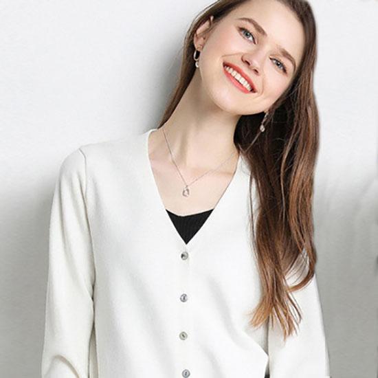 

Женские кардиганы однобортные однотонные вязаные рубашки весенне-осенний кардиган корейская мода V-образный вырез свитера вязаная верхняя одежда XS