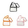 Pvc Transparent Crossbody Bag For Men Waterproof Fashion Travel Organizer