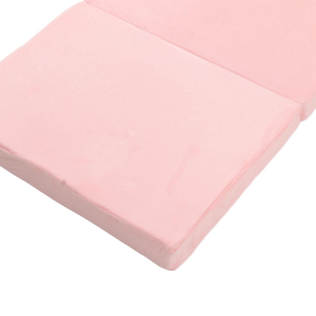 2 In 1 Kids Foldable Sofa Bed Cute Cartoon Backrest Armchair Soft Seat Cushion Plush Back Cushion