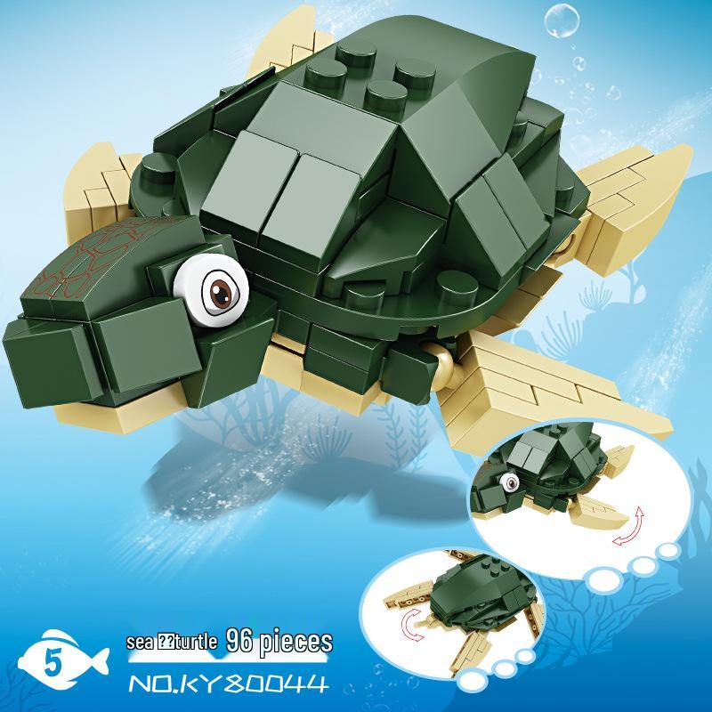 Kaizhi Ocean World Building Blocks: DIY Educational Toys for Kids