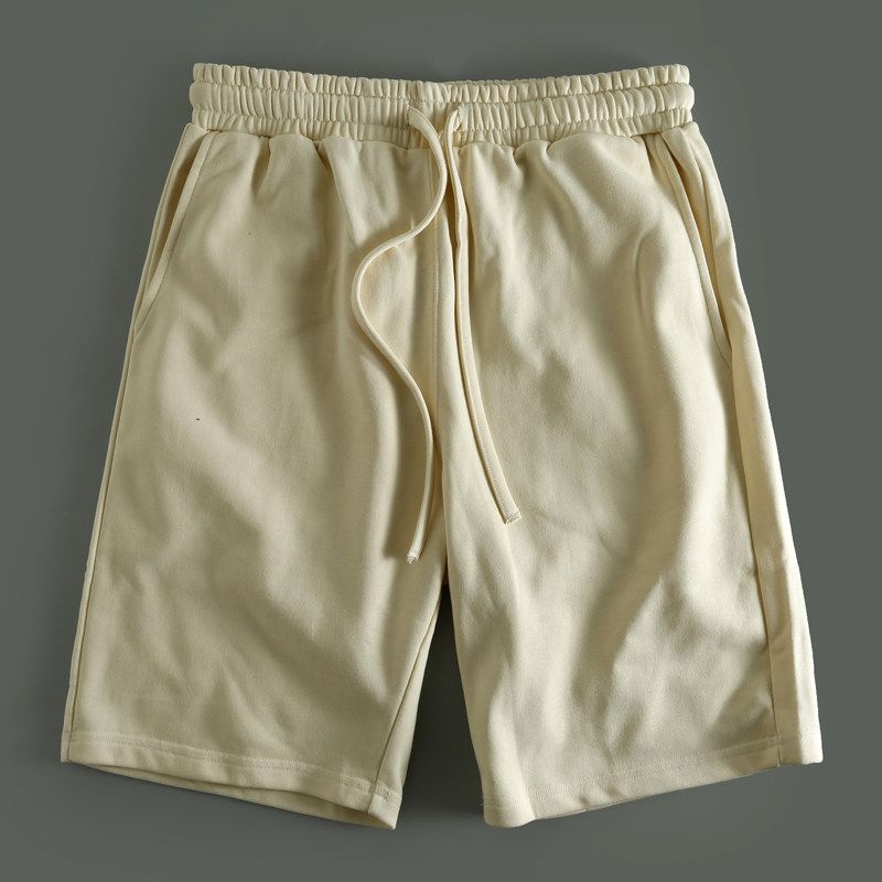 Terry Summer Thin High Elastic Men's Tail Shorts