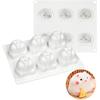 Mostsom 3D Hamster Shape Silicone Mold Cake Baking Molds for Dessert Cake Mousse Heart Shape Molds for Making Handmade Soap Making Chocolate Mould