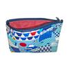 Made In Enkiya Fuji Flat Light 19 X 055000100 Kyosuke, Japan, Mt. Pouch, Small, Blue, Approx. 12.5 Cm,