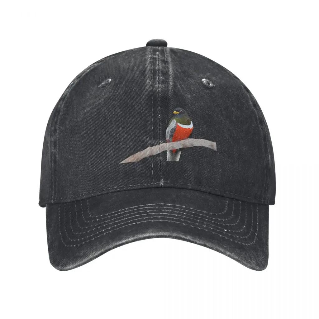 Elegant Trogon Baseball Cap Hats On Offer Custom Cap Beach Outing Luxury Cap Unisex Hats Womens